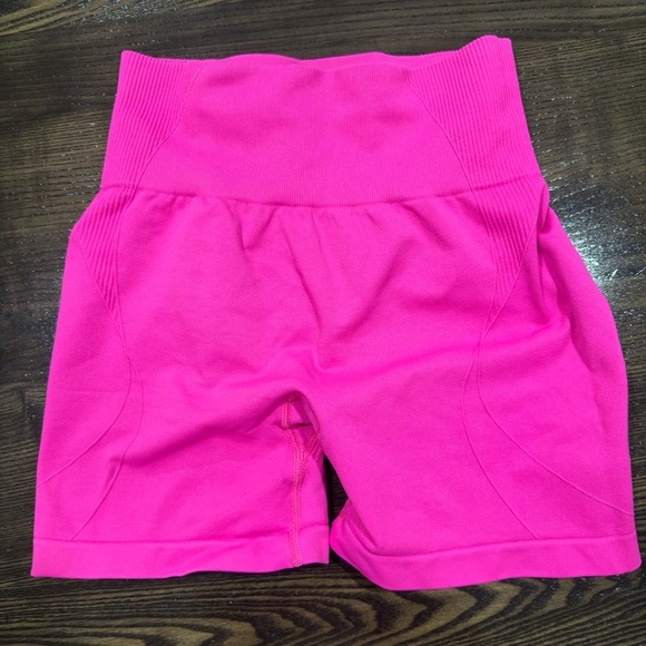 Mooslover activewear Deep Pink Multi Straps Seamless Set - Picture 4 of 8